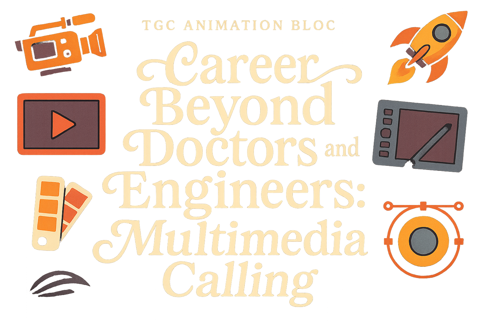 Careers beyond doctors and engineers: Multimedia calling